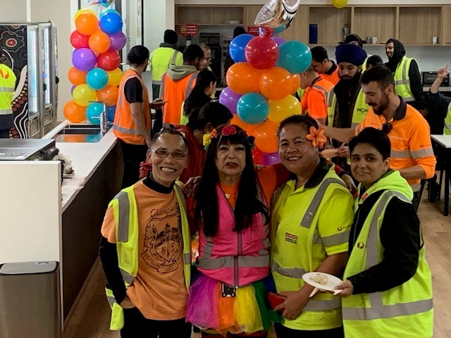 Bayswater PDC team celebrating Harmony Week